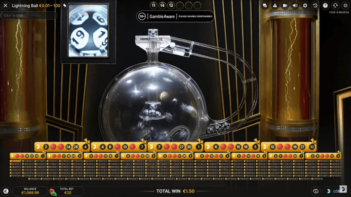 Lightning Ball Spin Modes