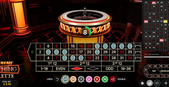 Xxxtreme Lightning Roulette Bonus Game