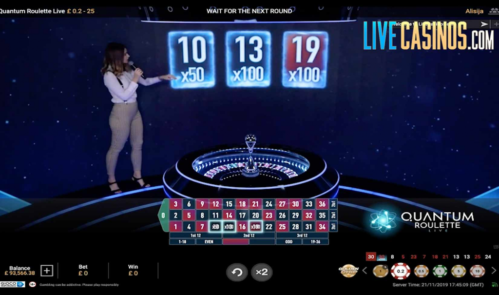Quantum Roulette Top-up Phase