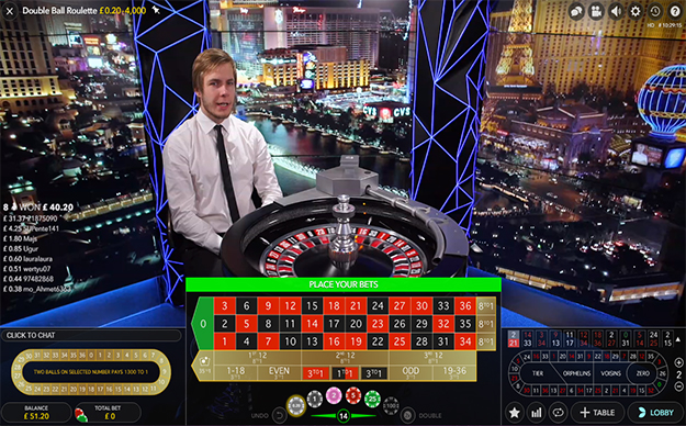 Double Ball Roulette Qualification Phase